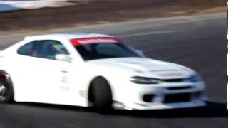 White Beautiful Nissan Silvia S15 Drift!