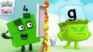 Four and More! | Learn to Read and Count | @LearningBlocks