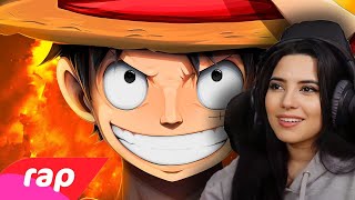 (NÃO OTAKU) REAGINDO ao RAP DO LUFFY (One Piece) - CHAPÉU DE PALHA | 7 MINUTOZ