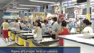 Servizio   Rapina all'eurospin