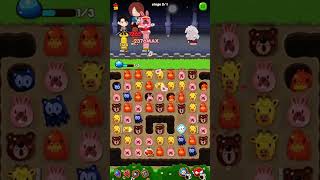 冒険ステージ 82-4　クリア！　LINEゲーム　ポコポコ　アイテム使用