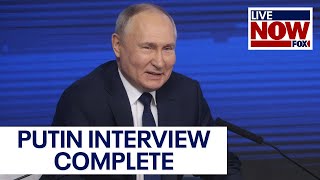 Putin, Tucker Carlson interview complete: Kremlin confirms | LiveNOW from FOX