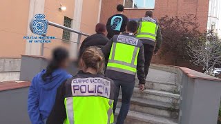 Operación contra los Trinitarios en Guadalajara, Madrid y Sevilla