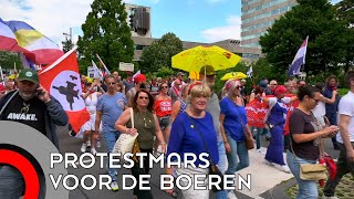 Boerenprotestmars in Eindhoven