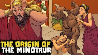 The Weird Origin of the Terrible Minotaur  - Greek Mythology - See U in History