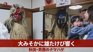 大みそかに雄たけび響く 秋田・男鹿のナマハゲ