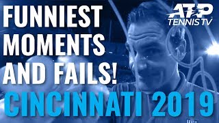 Funny ATP Tennis Moments And Fails | Cincinnati 2019