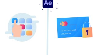 Payment Security Animation | Motion Graphics for Beginners | After Effects Tutorials