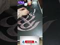 Allah name calligraphy#tutorial #arabic #islamiccalligraphytutorial