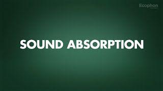 Acoustic phenomena - Sound absorption