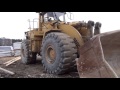 Scania TRUCK vs Caterpillar 980G Wheel Loader