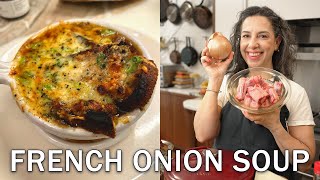 Carla's Incredible French Onion Oxtail Soup