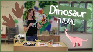 Toddler and Preschool Dinosaur Theme