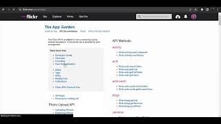 FLICKR API POSTMAN