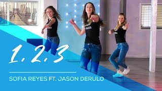1, 2, 3 - Sofia Reyes ft. Jason Derulo - Easy Fitness Dance Video - Choreography