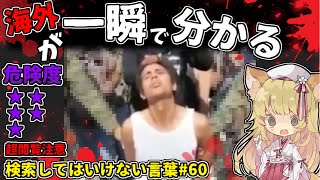 【閲覧注意】検索してはいけない言葉を怖がりが調べてみる！Part60【ゆっくり実況】【ゆっくり解説】～海外が一瞬で分かる～