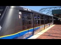 Bombardier Metro Mark III SkyTrain departs Royal Oak Station