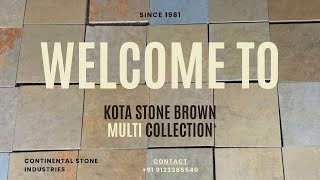 KOTA STONE BROWN MULTI COLLECTION