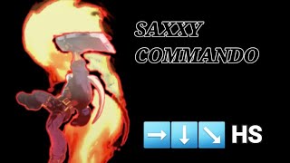 GGST : 솔 배드가이 SAXXY COMMANDO 콤보 (풀더스트 콤보)