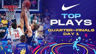 NIKE TOP 10 PLAYS | Quarter-Finals - Day 1 | FIBA #EuroBasket 2022