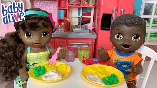 Baby Alive Dinner Night Routine Play Doh Dinner