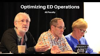 Optimizing ED Operations | EM & Acute Care Course