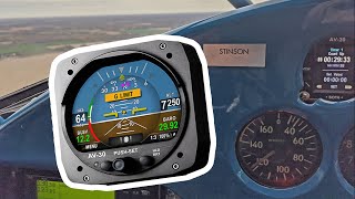 uAvionix AV-30 -C EFIS (Certified) Review - AOA Indicator - AI - DG