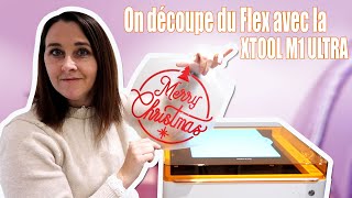 Découpe de flex et vinyle avec la XTOOL M1 ULTRA