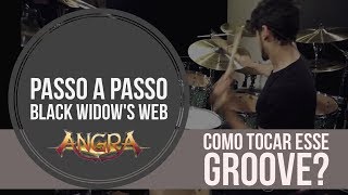 PASSO A PASSO: COMO TOCAR ESSE GROOVE? - Black Widow's Web - ANGRA - BRUNO VALVERDE