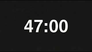 47 minutes countdown