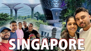 සිංගප්පූරුවේ පැය 15ක් ඇවිදපු හැටි 🌎 ✈️ 15 Hours in Singapore - A Transit Adventure