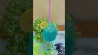 Blue curacao mojito 🍸like share \u0026 subscribe