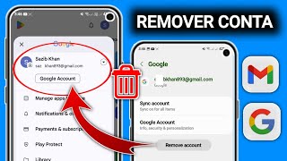 Como Excluir E-MAIL DO GMAIL no Celular (2025) || Como Remover Conta do Google