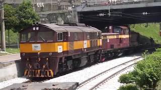 DMIA Locomotives DD51 \u0026 Krupp M1500BB at Kuala Lumpur Station