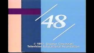 WCET Cincinnati Channel 48 Nightly Sign-off 1997