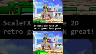 ScaleFX can make 2D retro games look great! #shorts #emulation #retrogaming