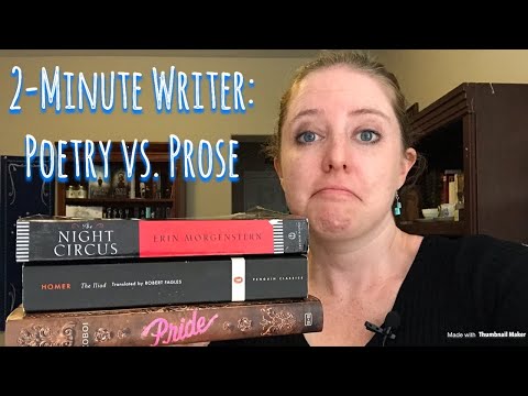 Which element can be found in both poetry and prose?
