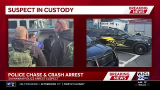 Teen arrested following police chase in Savannah