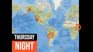 6.1 Earthquake Chile Region. 2.6 on the San Andreas. Thursday Night update 1/2/2025