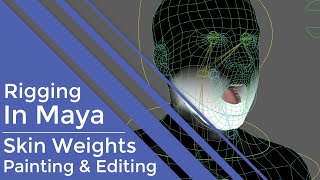 #RiggingInMaya | Part 9 | Basics | Skin Weights, Painting & Editing