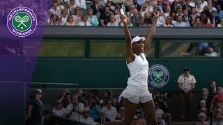 Venus Williams' nine Wimbledon semi-final wins