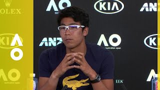 Hyeon Chung press conference (SF) | Australian Open 2018