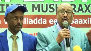 Berbera Shaacinta Musharax Golaha Wakiilada Cali Cismaan Xuseen Iyo Gud Faysal C Waraabe Oo So Dhawe