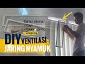 Membuat Ventilasi Kawat Nyamuk Sendiri, Dijamin Rapi!