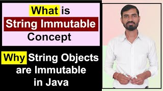 What is String Immutable || Why String Object Is Immutable In Java (Hindi)