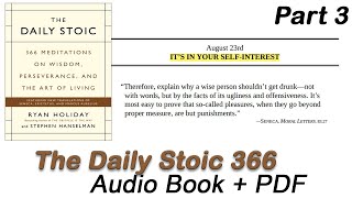 The Daily Stoic 366 PART3 Audiobook + Read along