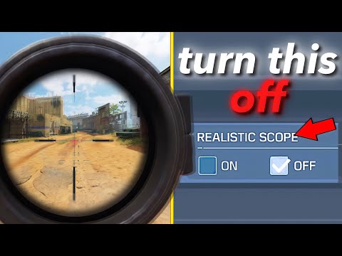 How To Have Your BEST SNIPER SETTINGS In COD MOBILE
