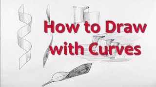 Beginners Drawing: Discover how Curves can Energise your Drawing Positively - PART 1