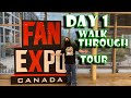 FAN EXPO Canada 2021 Day 1 Walkthrough Tour