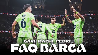 FAQ BARÇA 💬 Le retour de Gavi 🔥 Clasico pour la finale, comment juger Raphinha ?...je réponds !